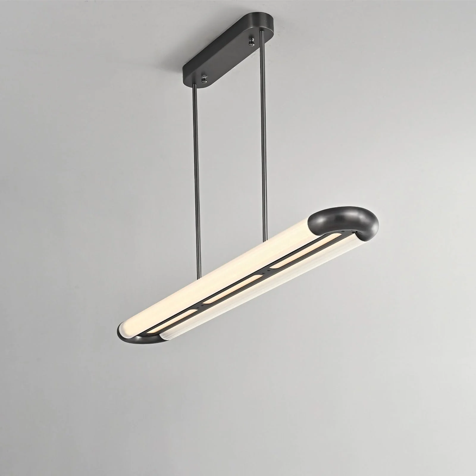 Stainless Steel Long Strip Pendant Light - Image 11