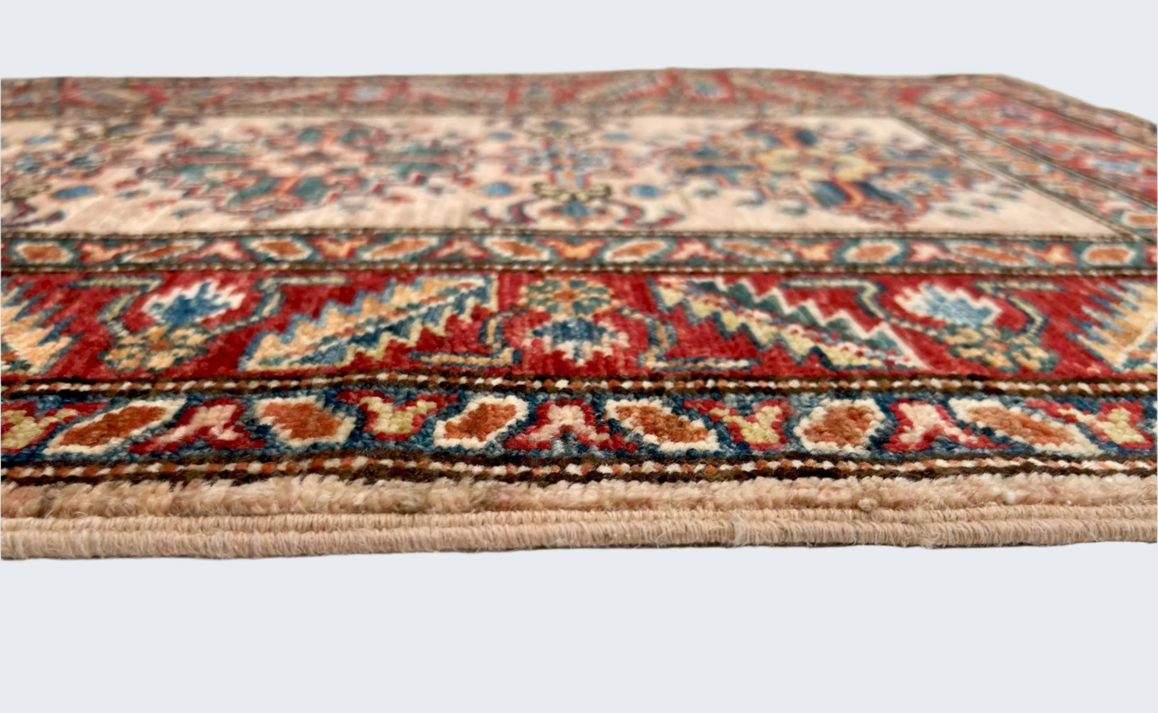 Super Kazak (1'11"x3'00") adobe/red - Image 3