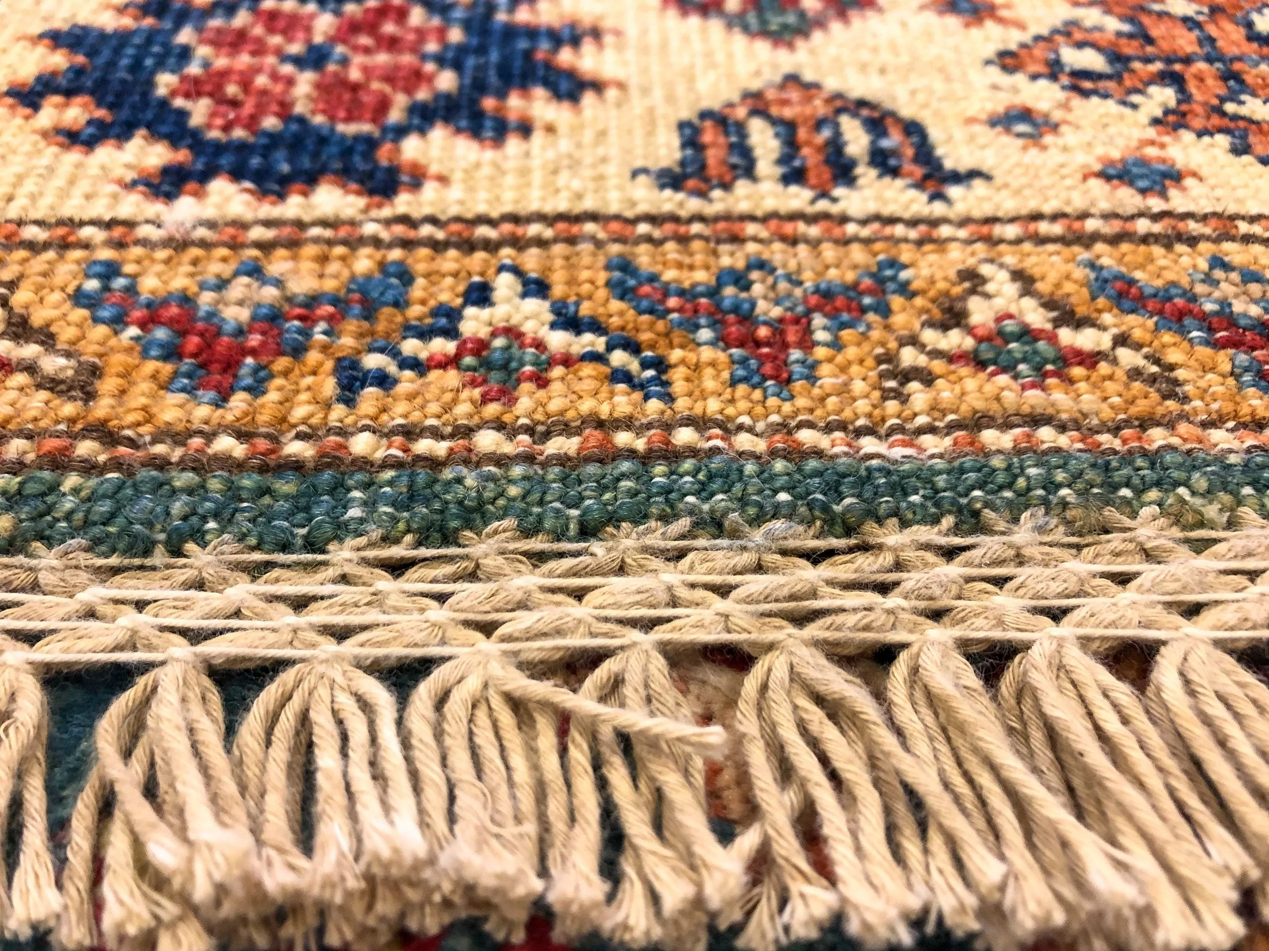 Super Kazak grn/ivory 3x4 - Image 4