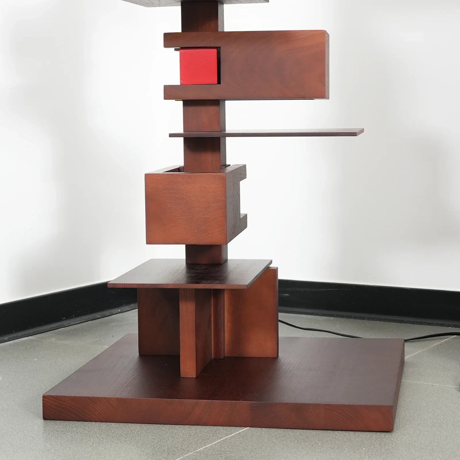 Taliesin Wood Stacked Floor Lamp - Image 23