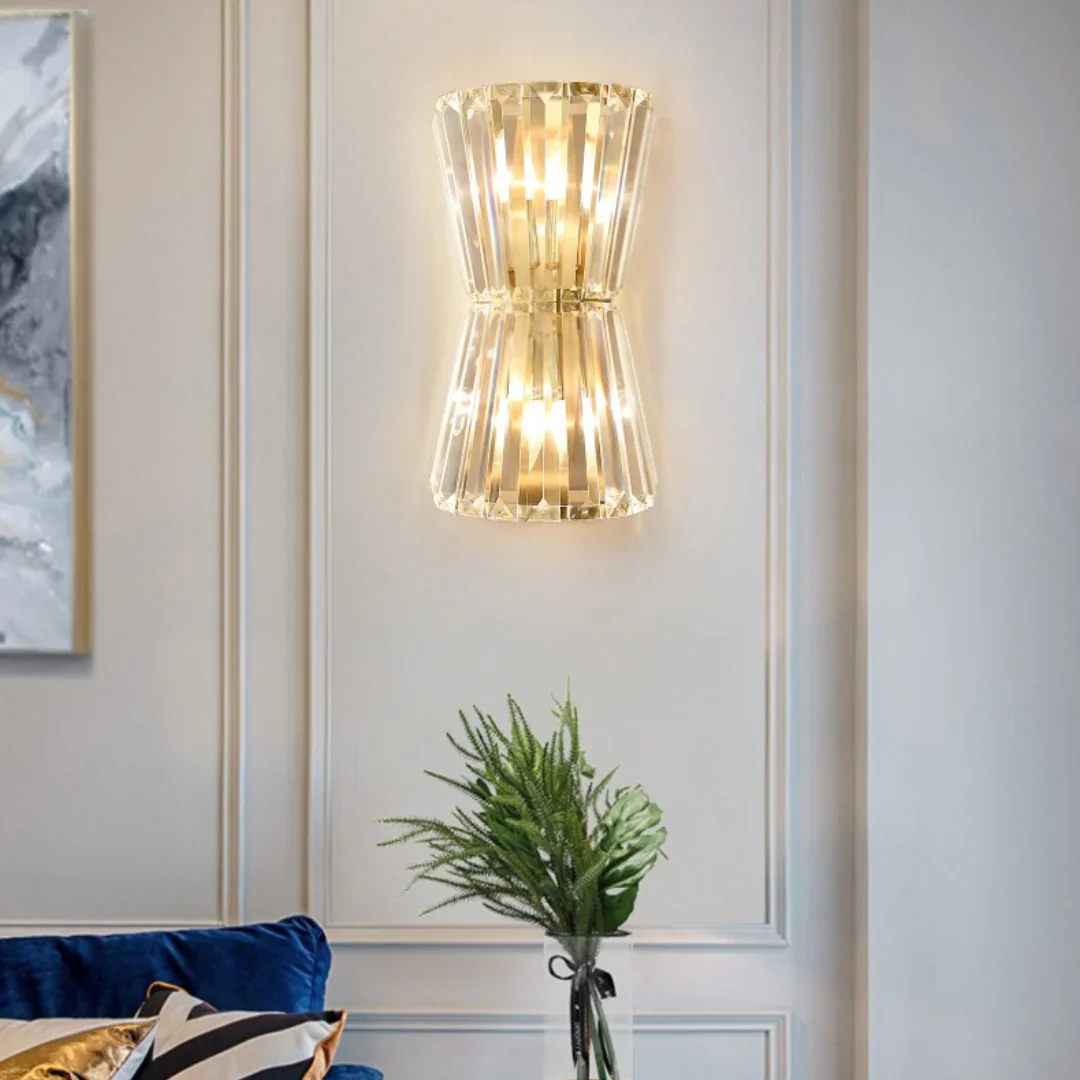 Tapered Crystal Wall Lamp - Image 10