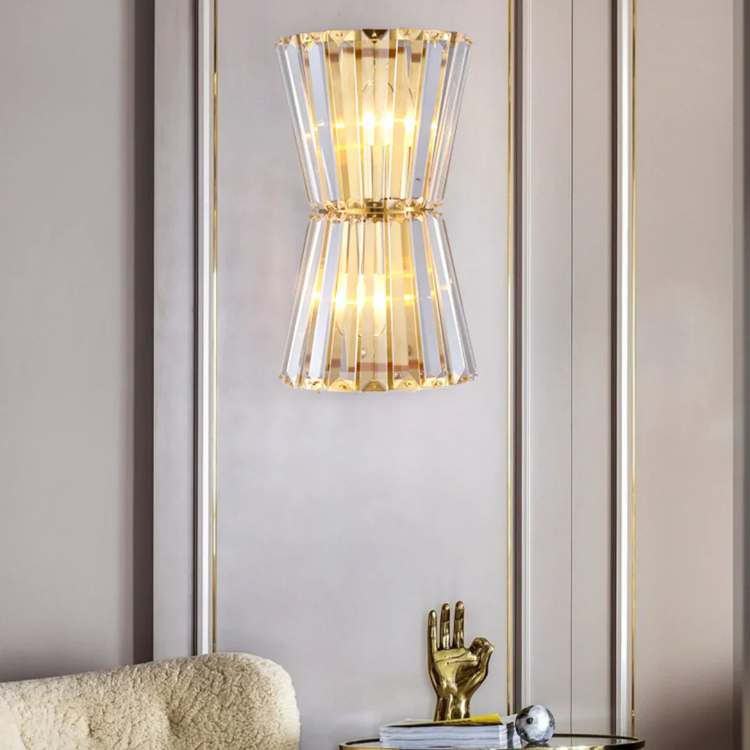 Tapered Crystal Wall Lamp - Image 11