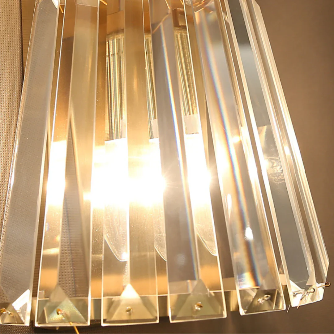 Tapered Crystal Wall Lamp - Image 6