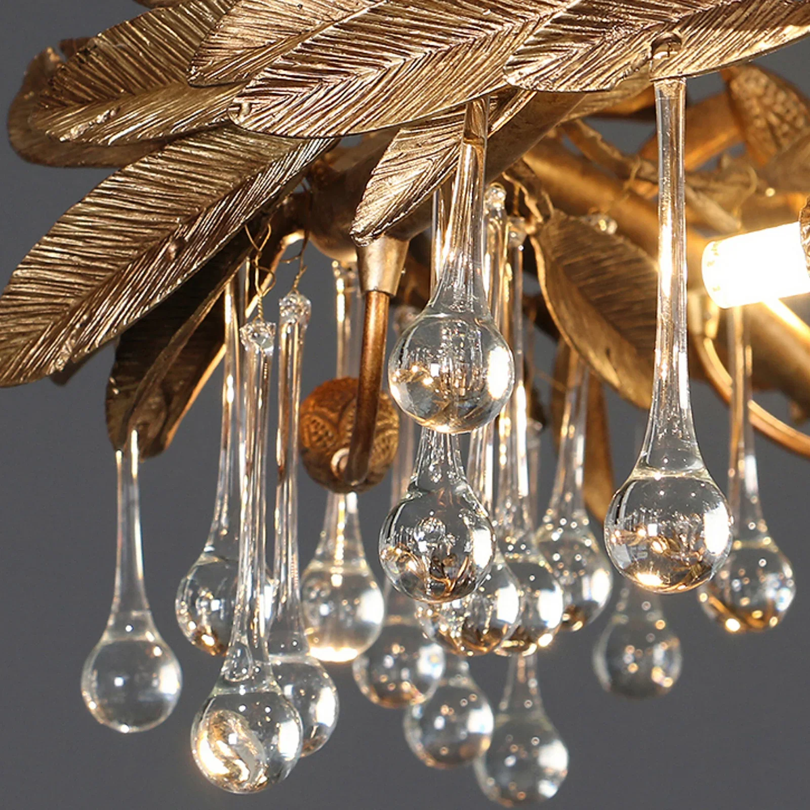 Teardrop Crystal Blade Chandelier - Image 14