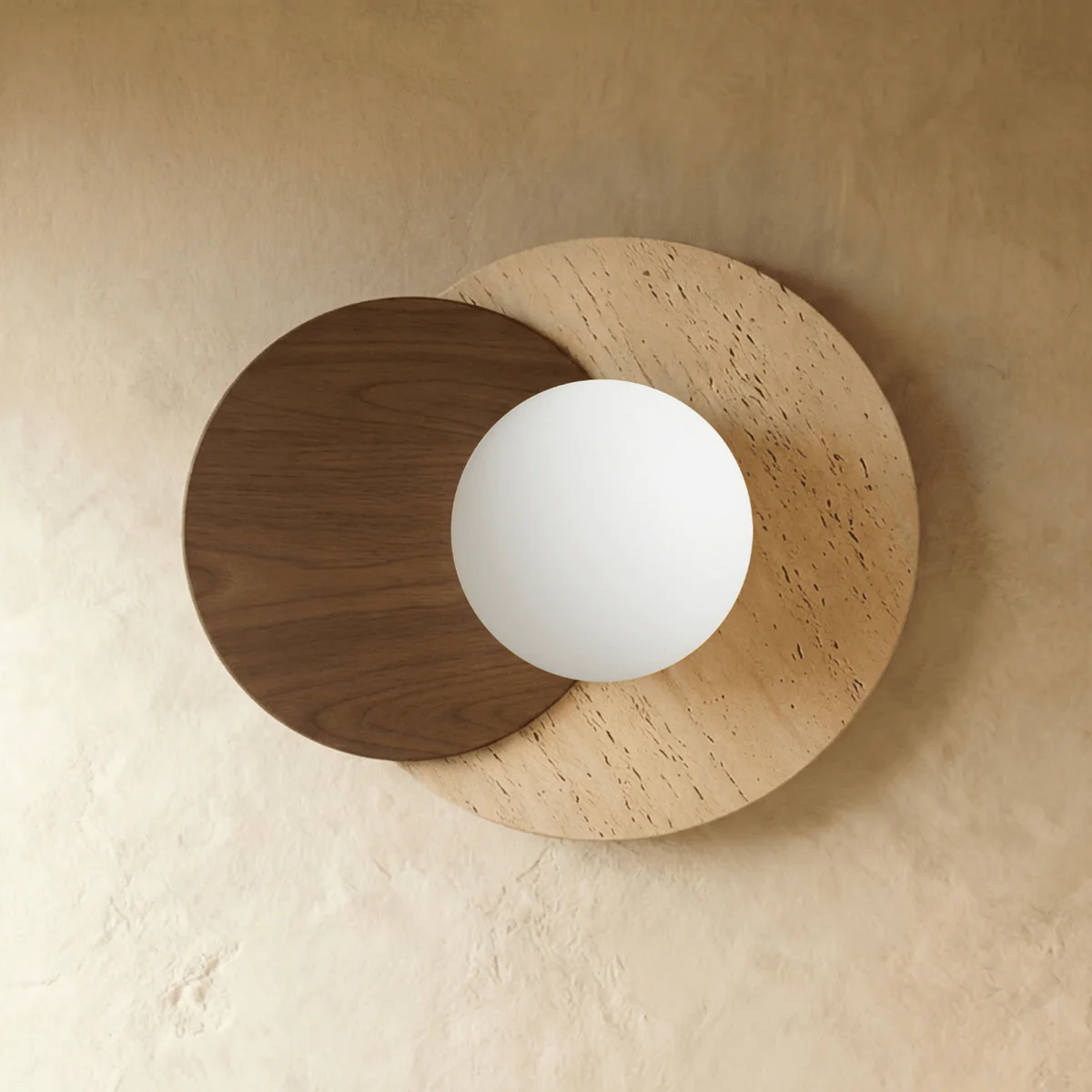 Teus Travertine Wall Lamp - Image 2