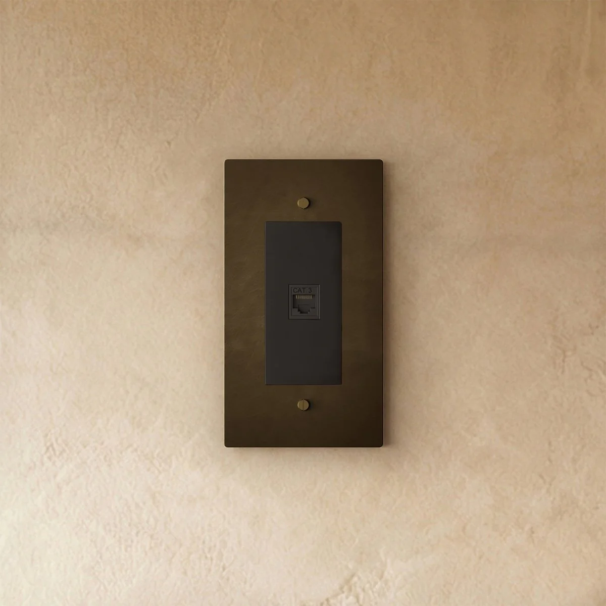 The Brass Telephone Socket (RJ11) (1-Gang) - Image 2