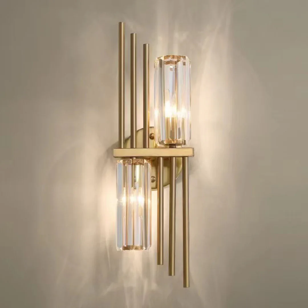 Three Crystal Wall Lamps - Image 18