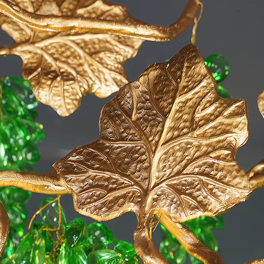 Tree Branch Glass Grape Chandelier - Image 19