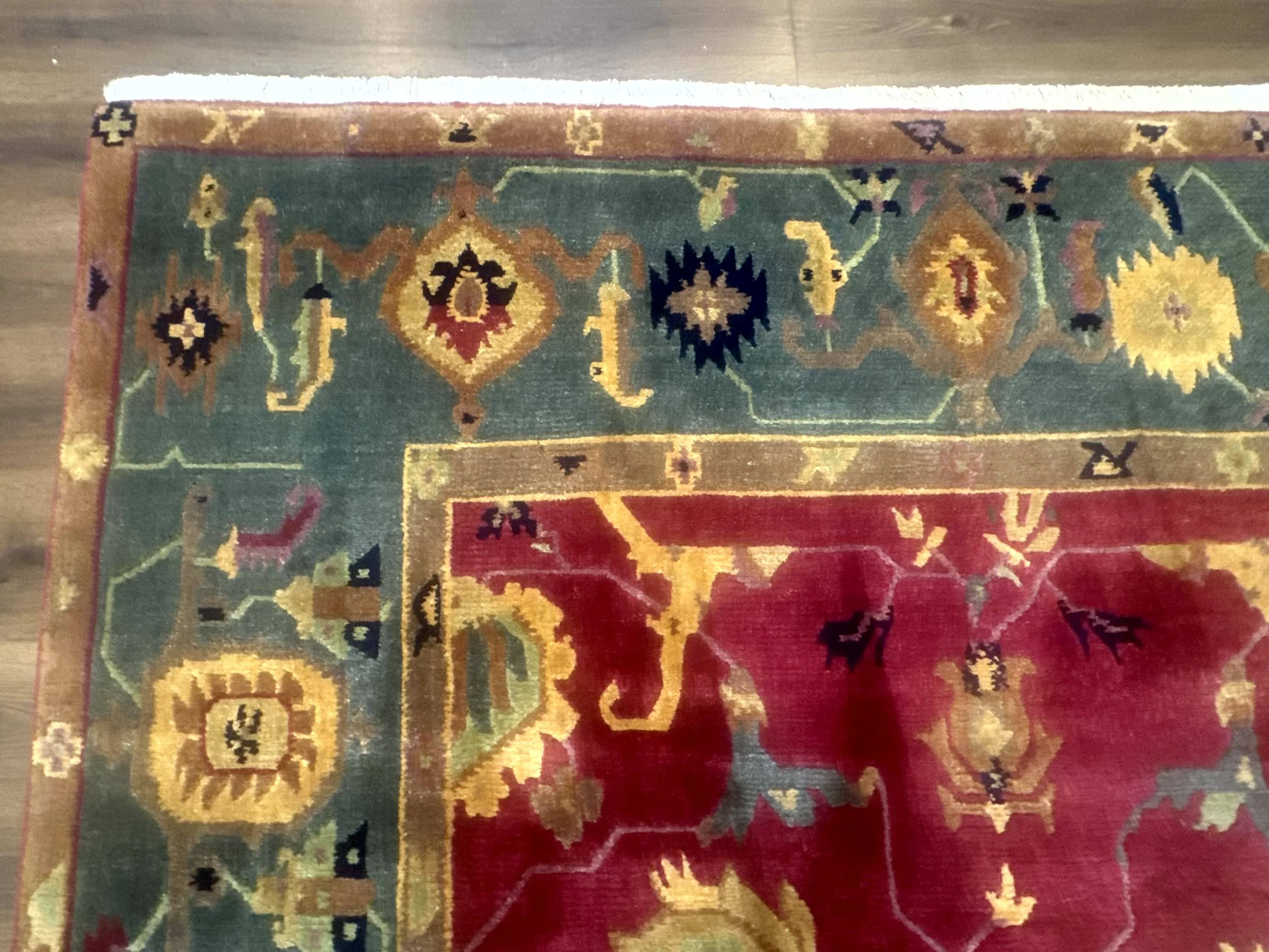 Tufenkian Rug 8x10, Tibetan Room Sized Carpet, Soft Thick Wool Pile - Image 6