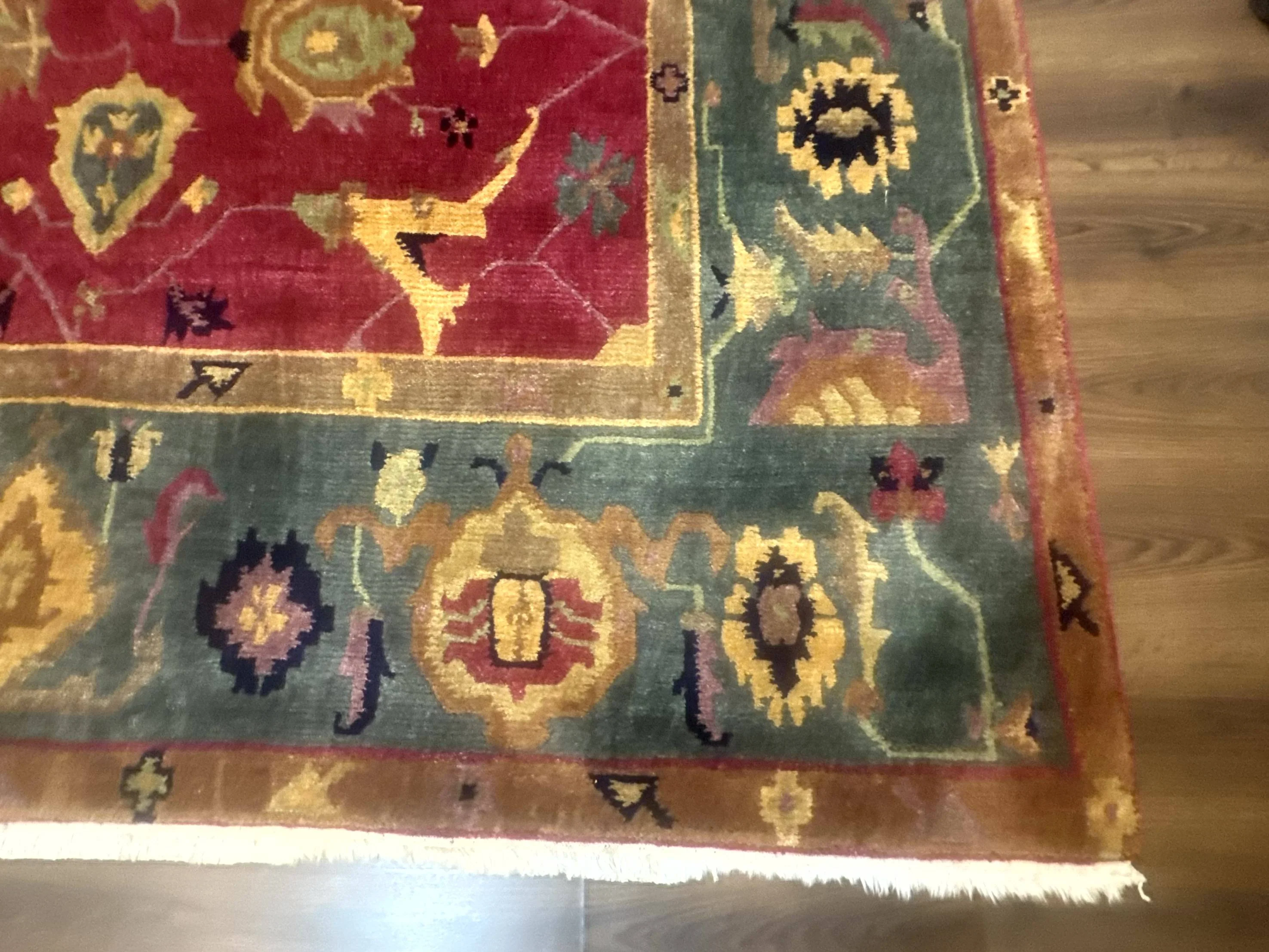 Tufenkian Rug 8x10, Tibetan Room Sized Carpet, Soft Thick Wool Pile - Image 9