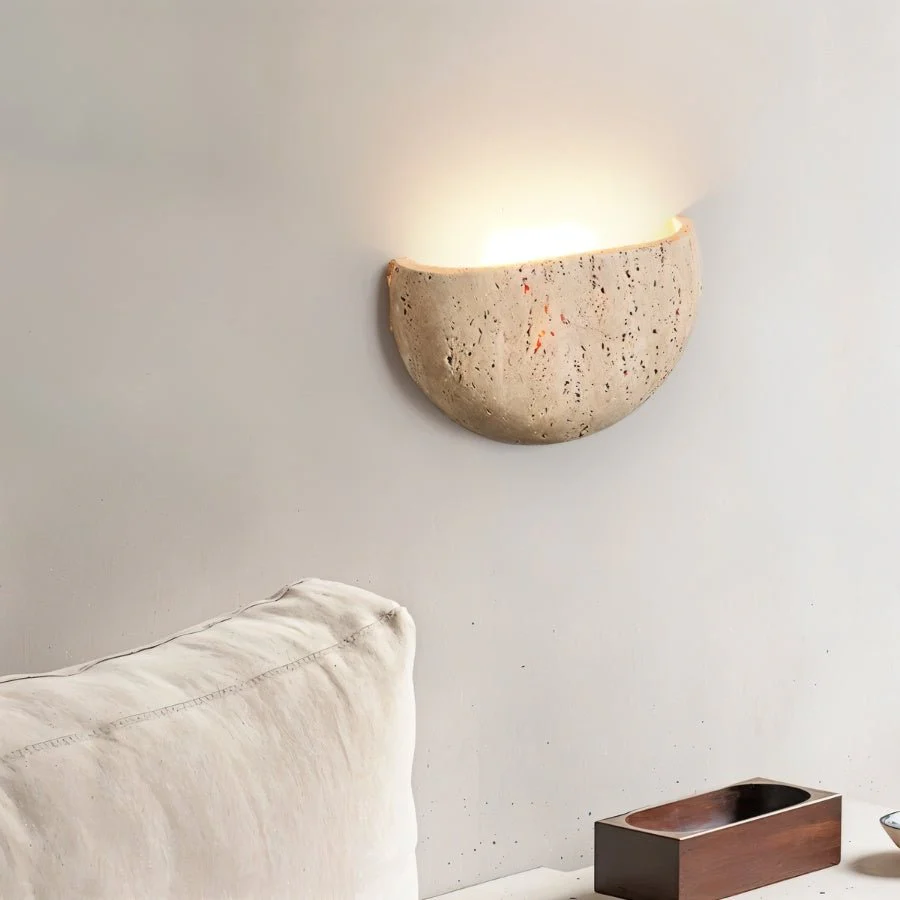 Valta Travertine Wall Lamp - Image 5