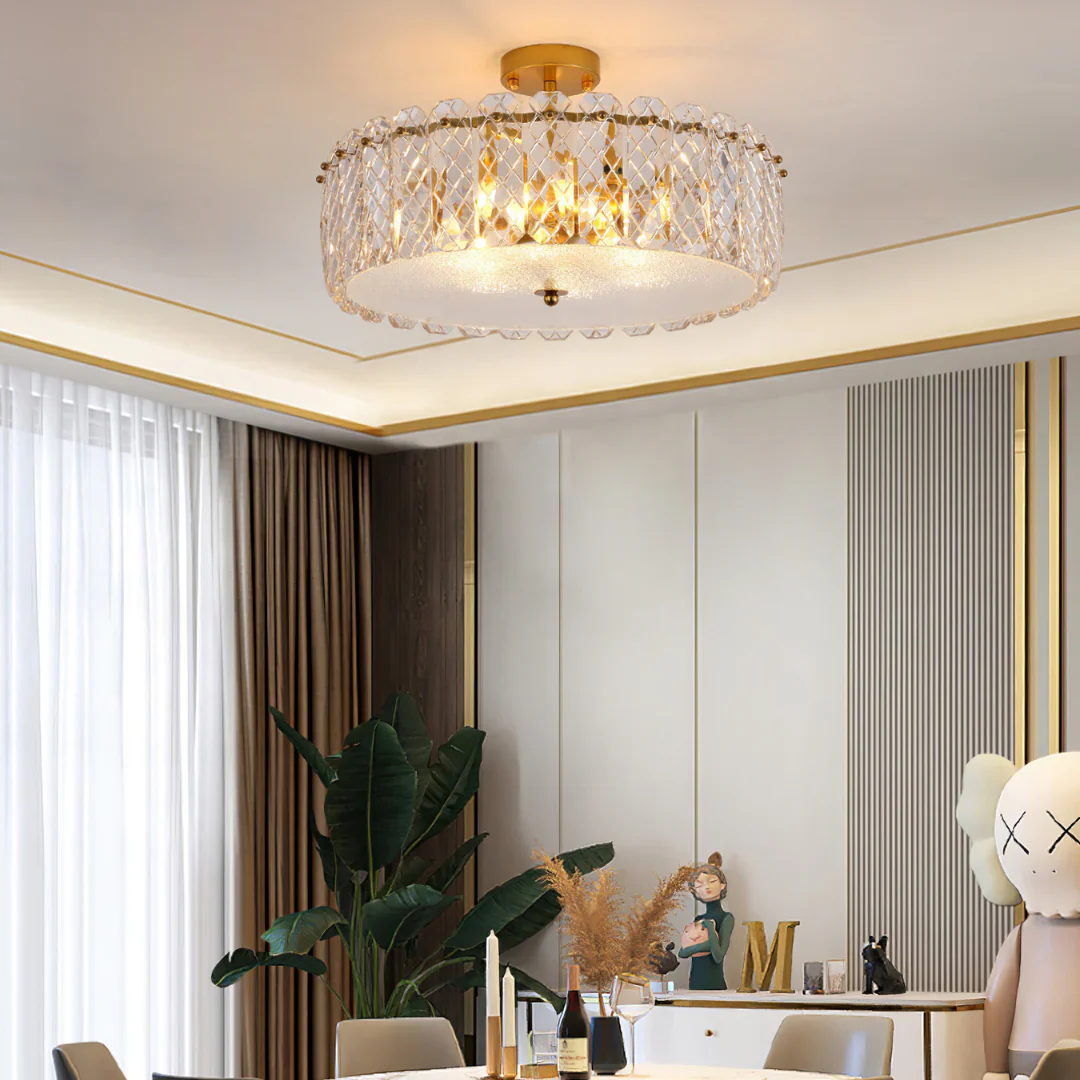 Velez Crystal Ceiling Lamp - Image 9