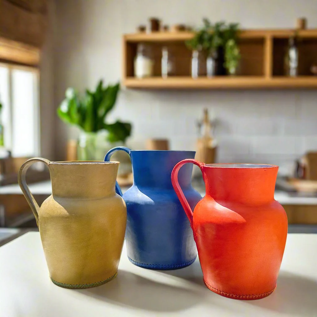 Verano | Leather Carafe Set (3) - Image 6