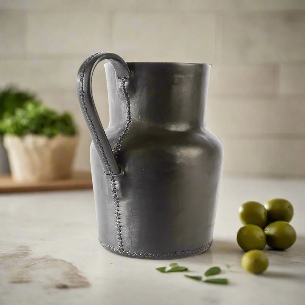 Verano | Leather Carafe Set (3) - Image 8