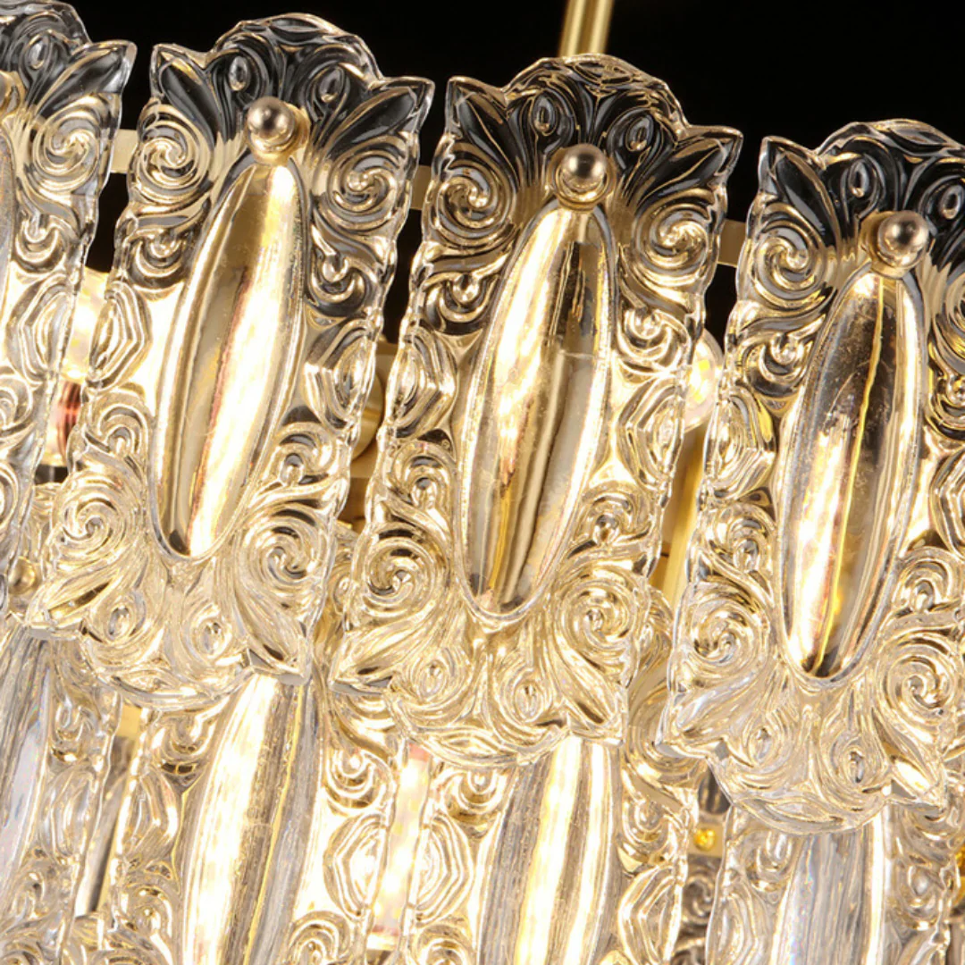 Vienna Glass Petals Chandelier - Image 18