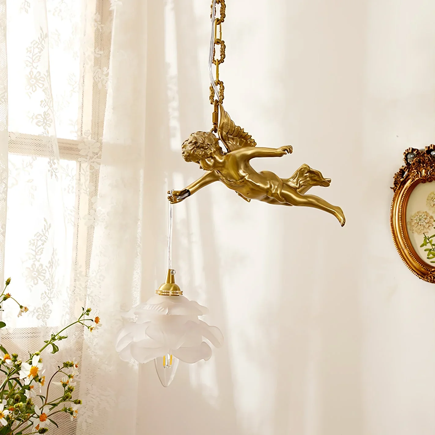 Vintage Angel Pendant Light - Image 7