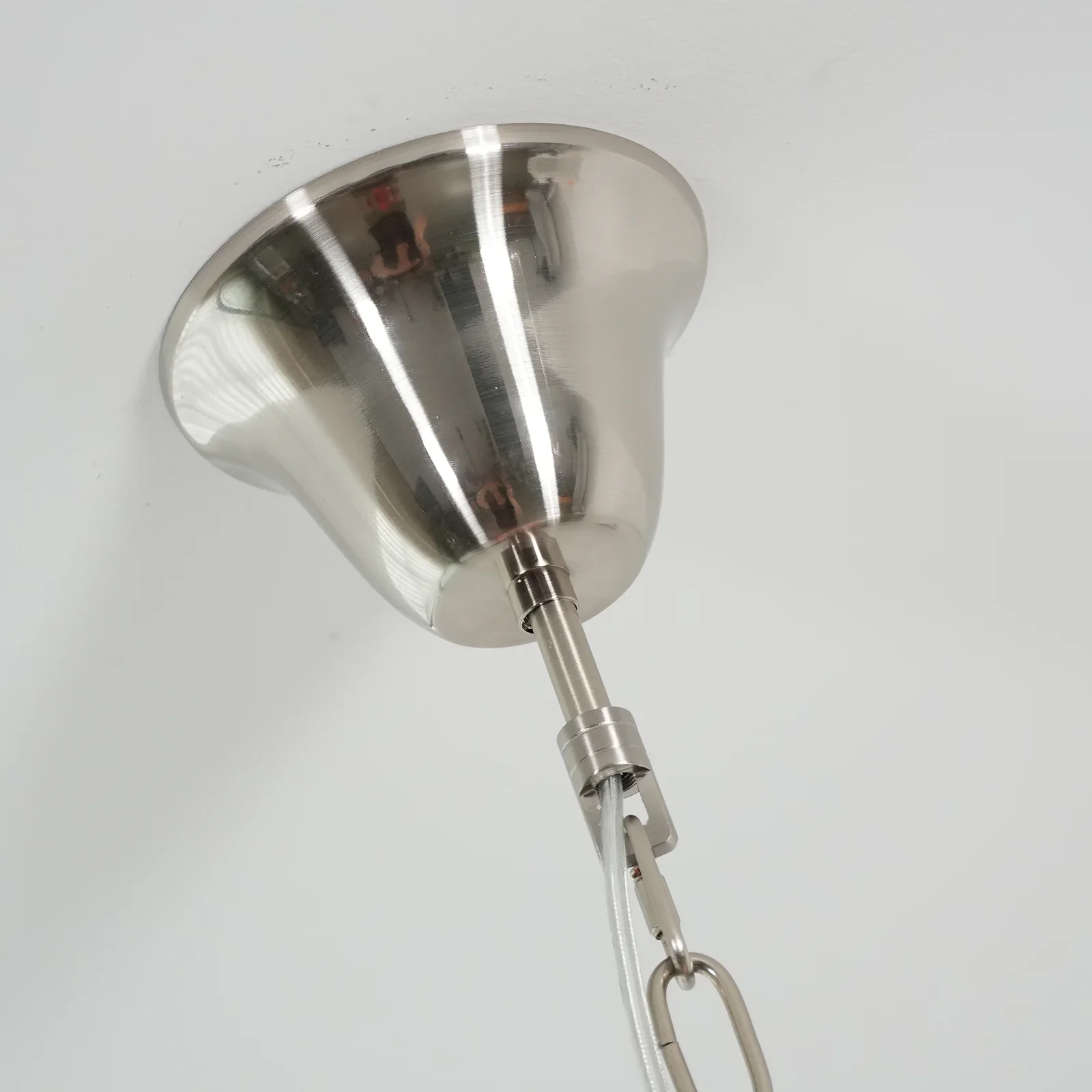 Vintage Gradient Red Murano Chandelier - Image 11