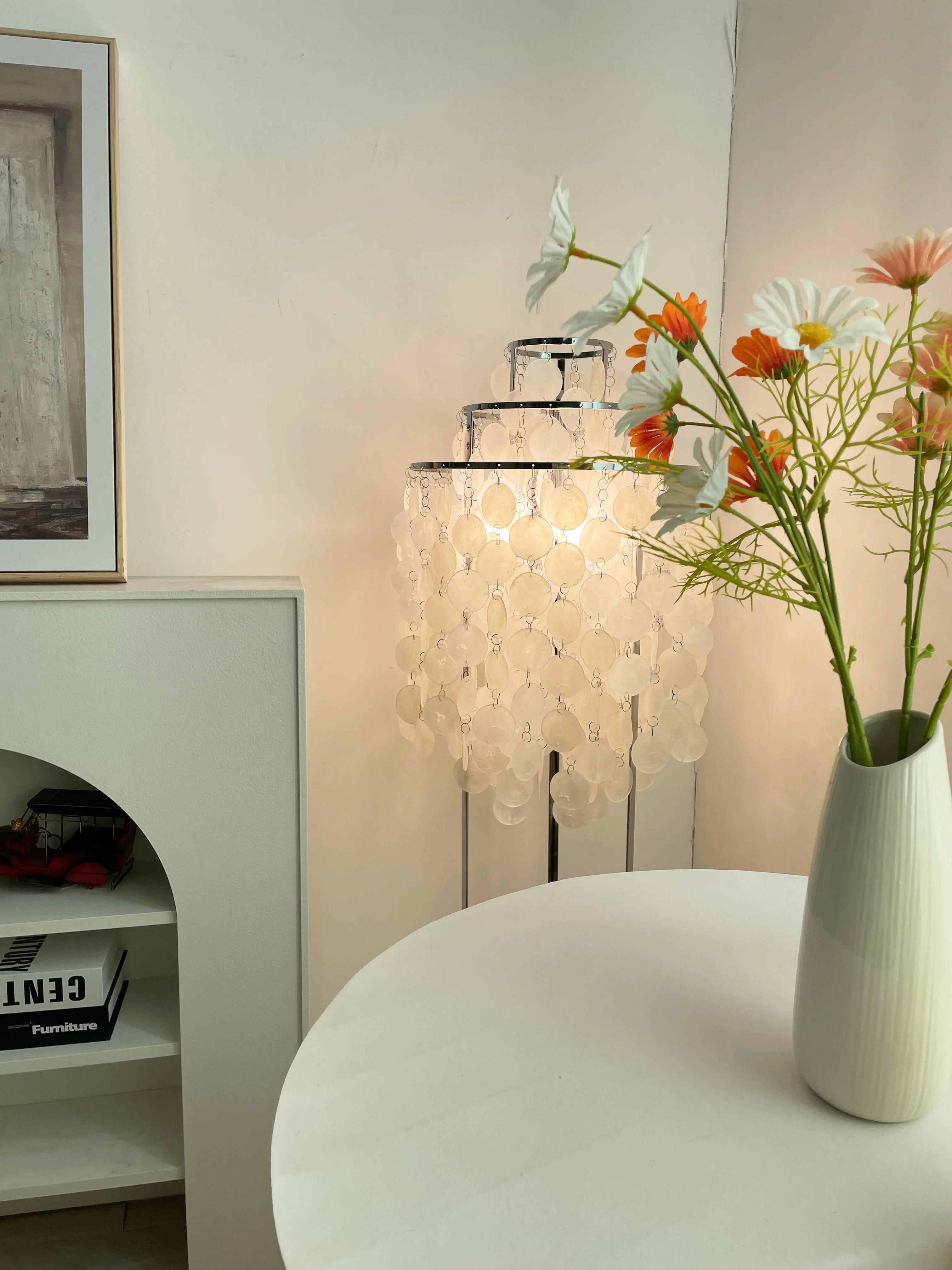 Vintage Shell Floor Lamp - Image 12