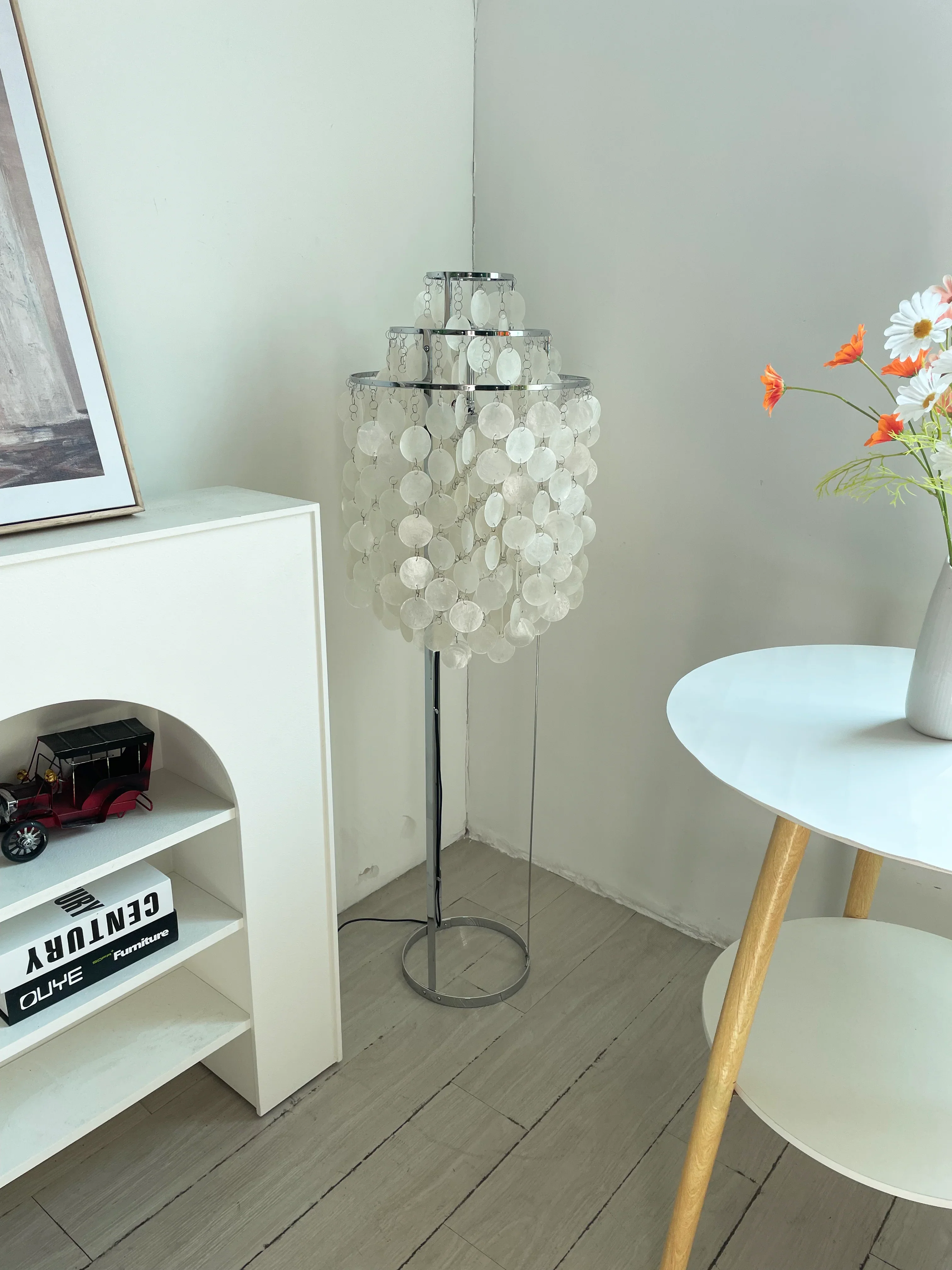 Vintage Shell Floor Lamp - Image 6
