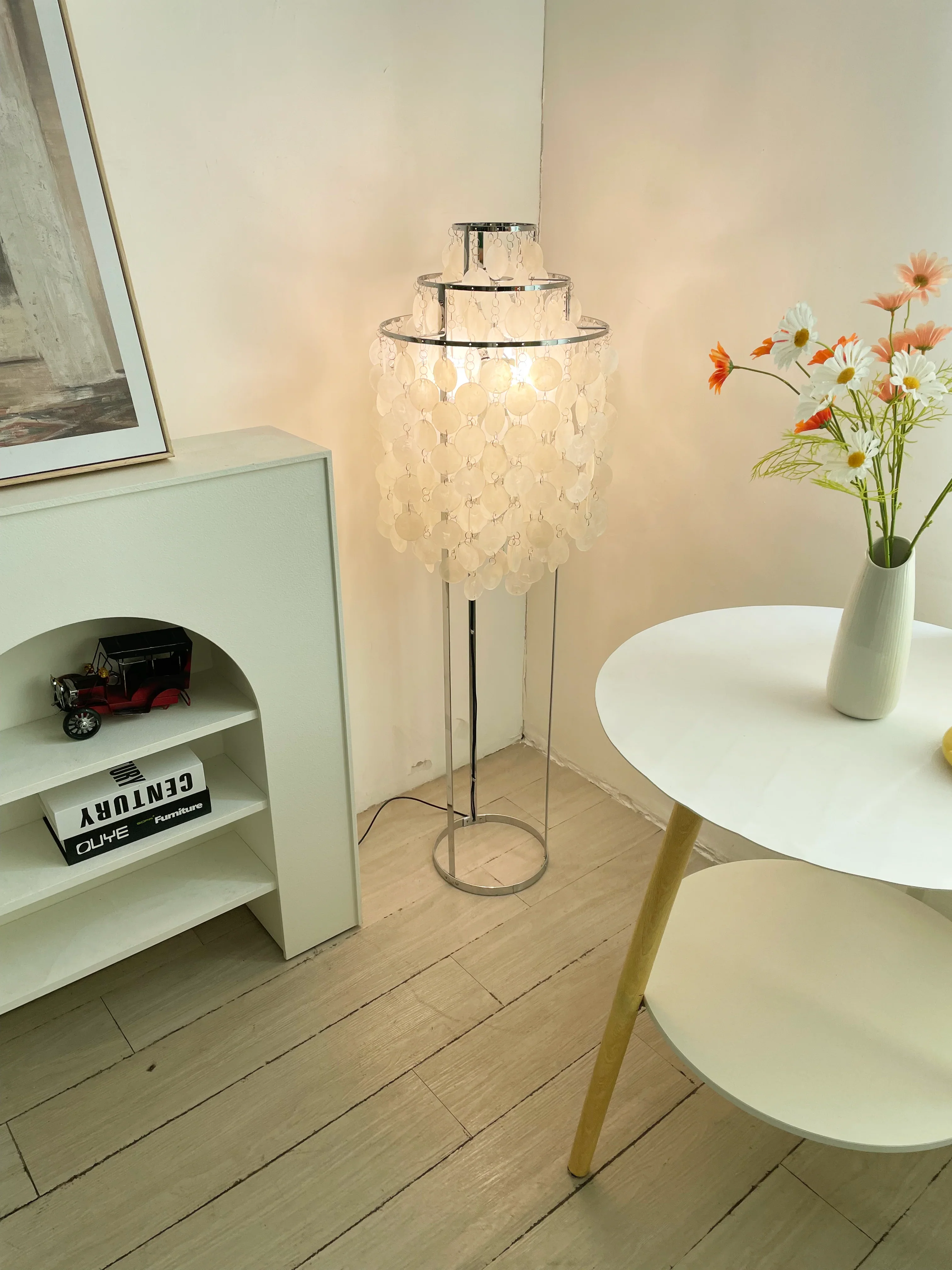 Vintage Shell Floor Lamp - Image 8