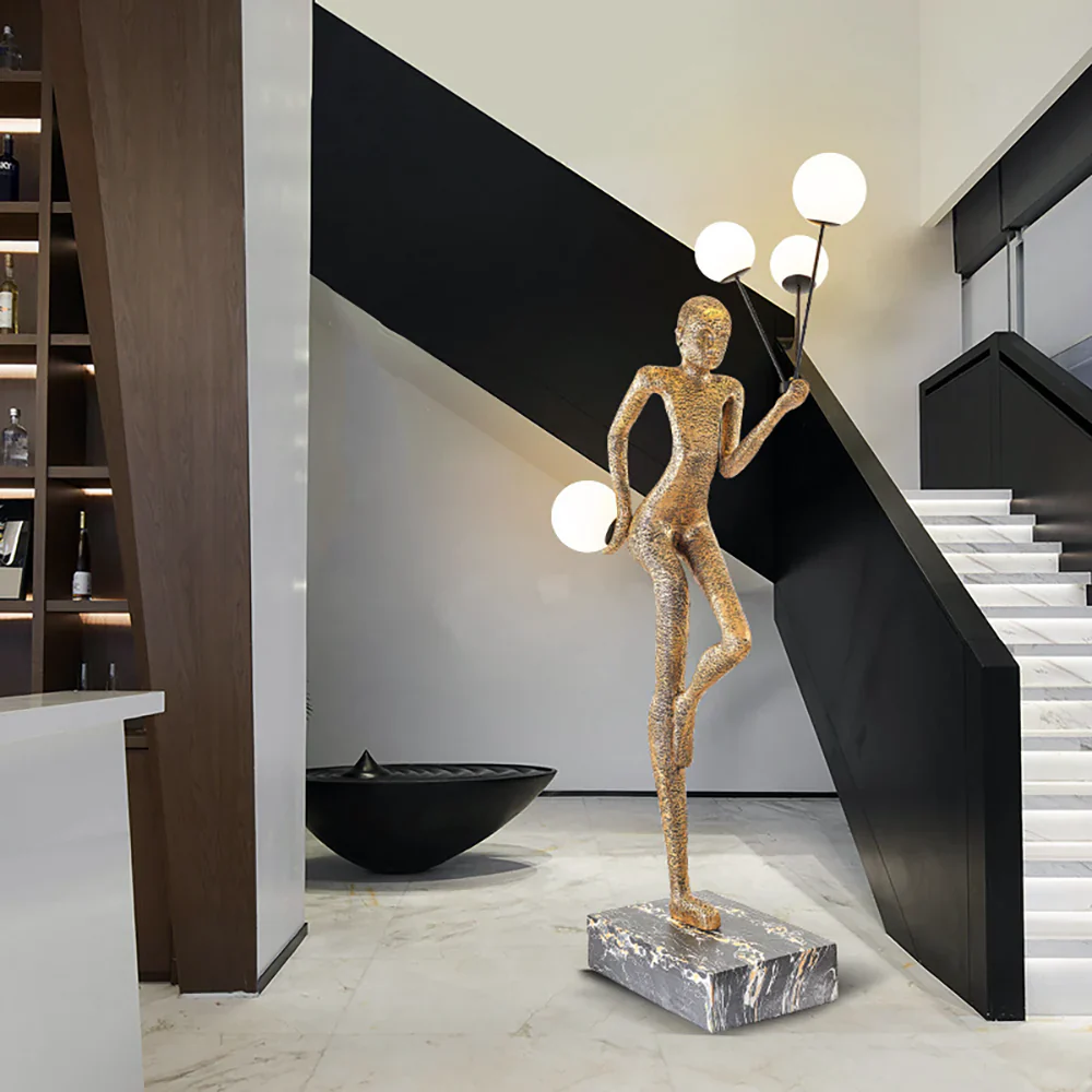Welcome Sculpture Characters Floor Lamp - Image 5