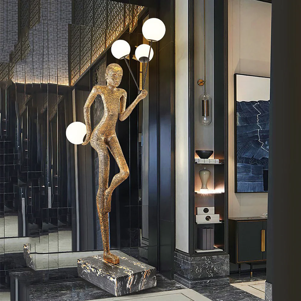 Welcome Sculpture Characters Floor Lamp - Image 7