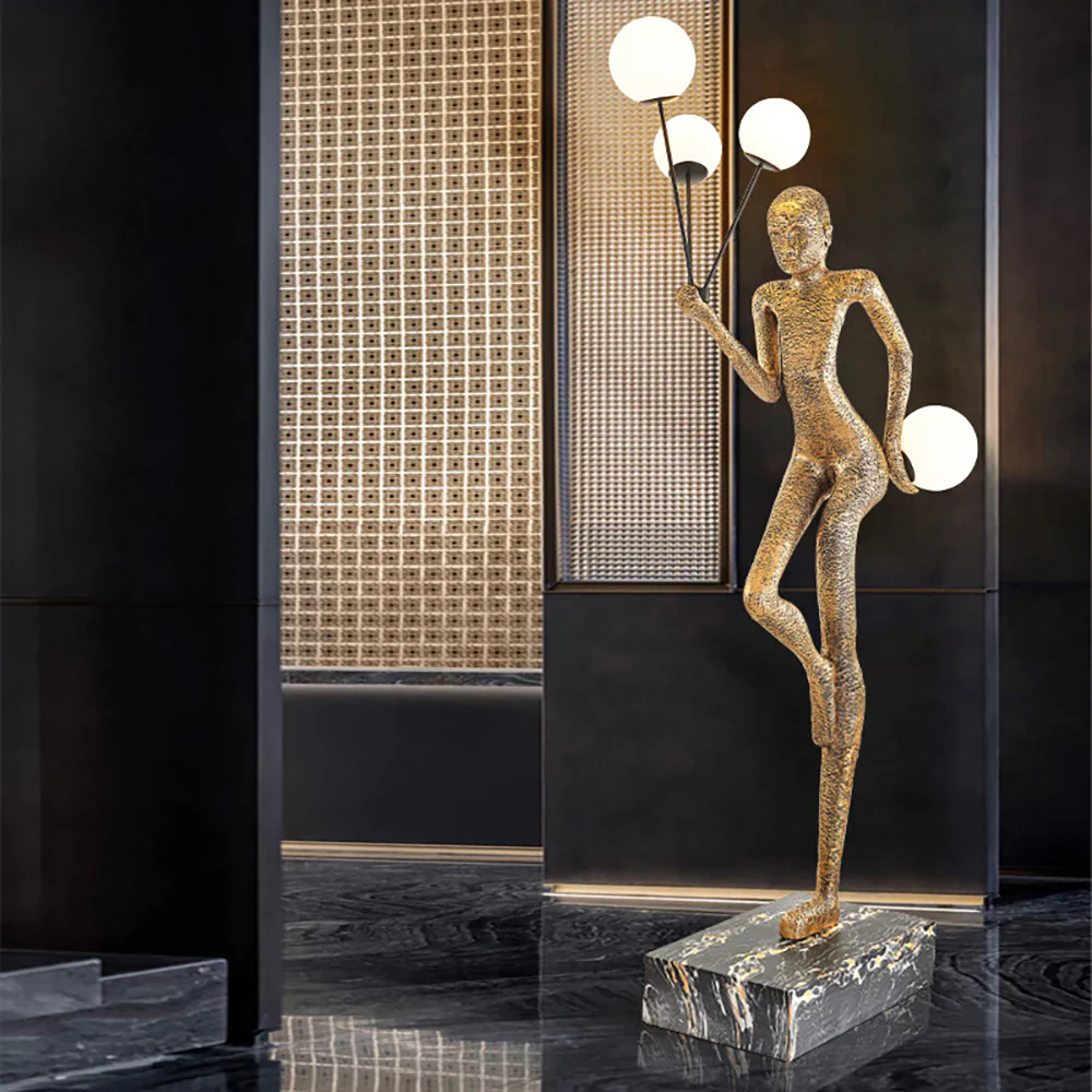 Welcome Sculpture Characters Floor Lamp - Image 9