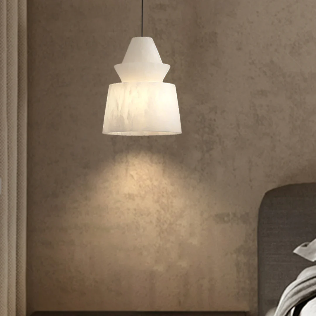 White Alabaster Pendant Light - Image 12