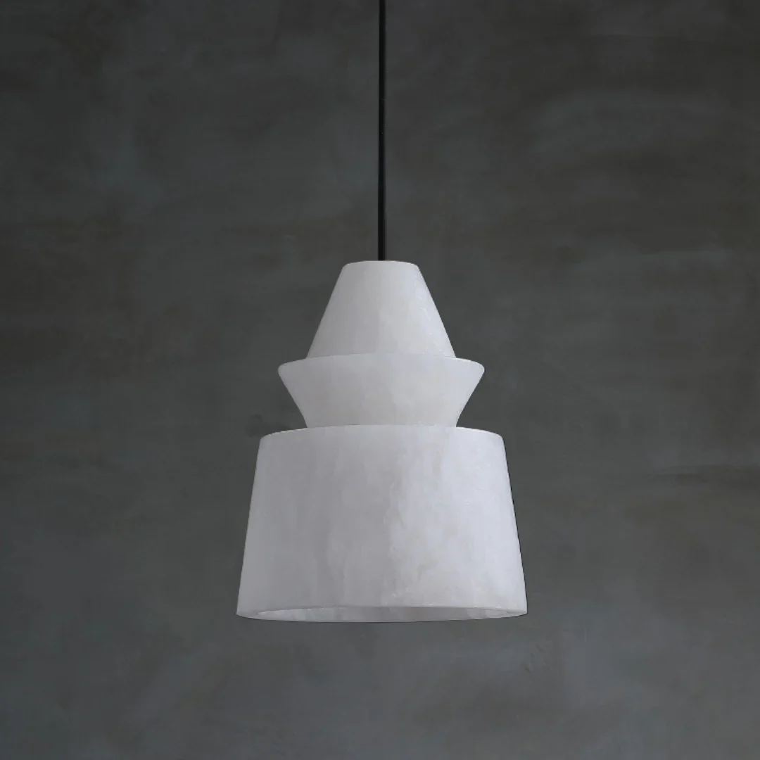 White Alabaster Pendant Light - Image 31