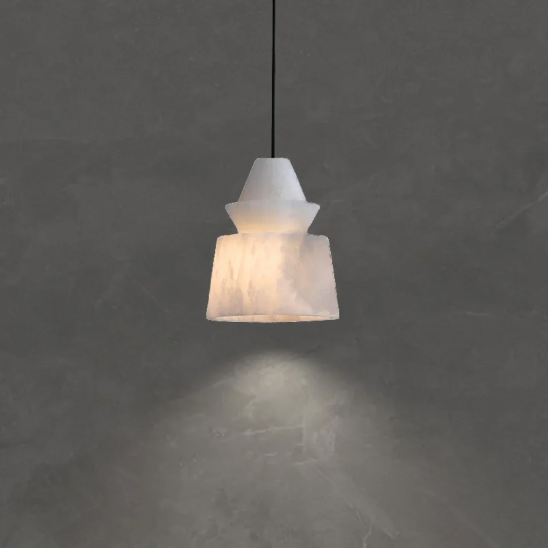 White Alabaster Pendant Light - Image 32