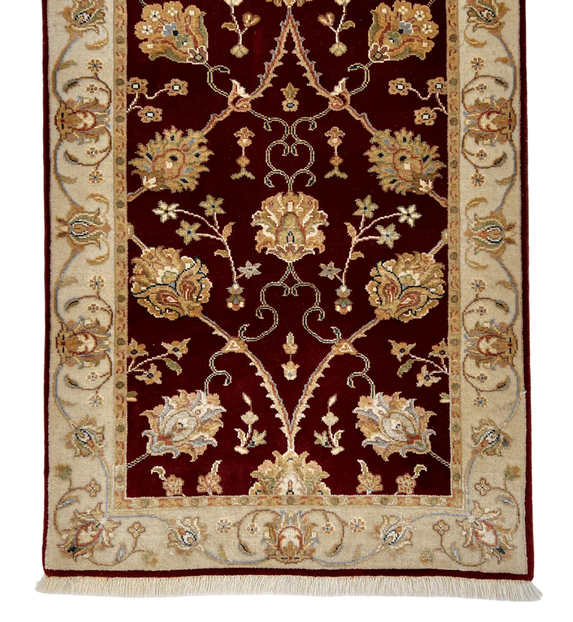 Wool w. silk Kumkapi red/ivo 2x3 - Image 2